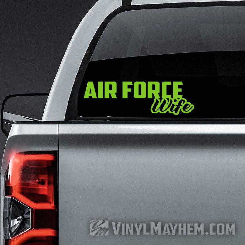 Air Force Wife vinyl stickers online