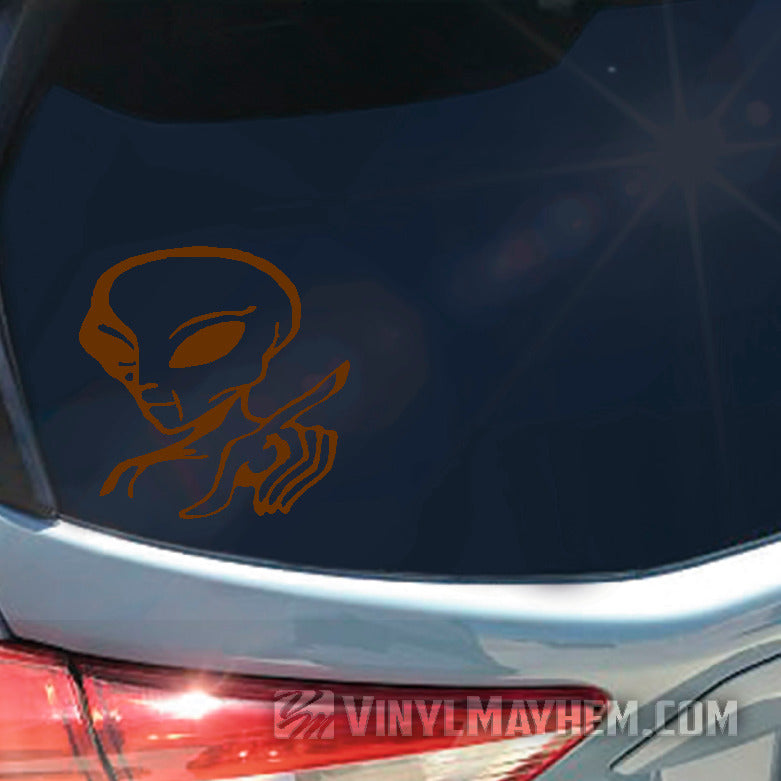 Alien vinyl stickers