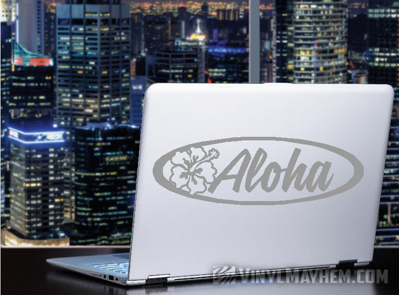 buy Hibiscus Flower vinyl sticker online