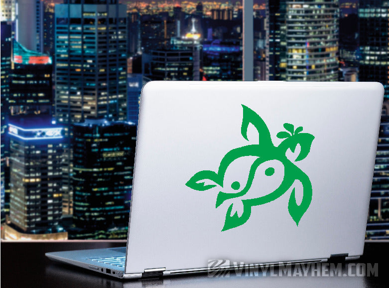 Aloha Turtle Hawaiian vinyl sticker