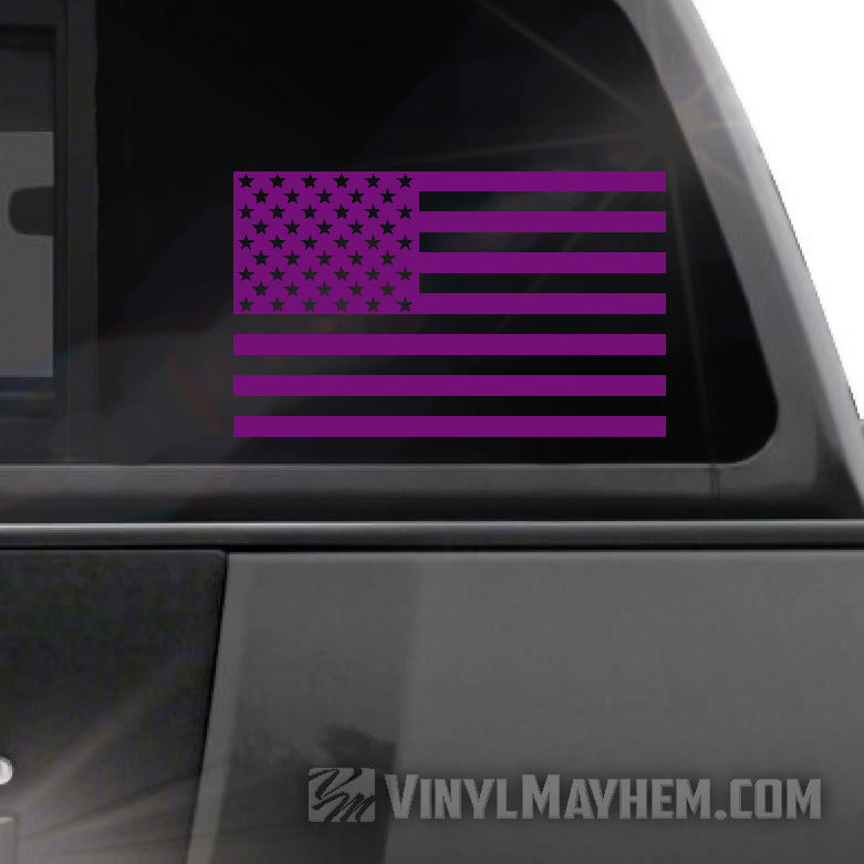 American Flag vinyl sticker