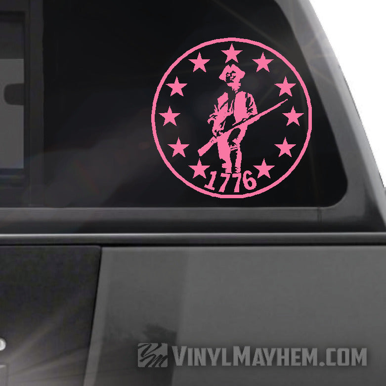 1776 vinyl sticker