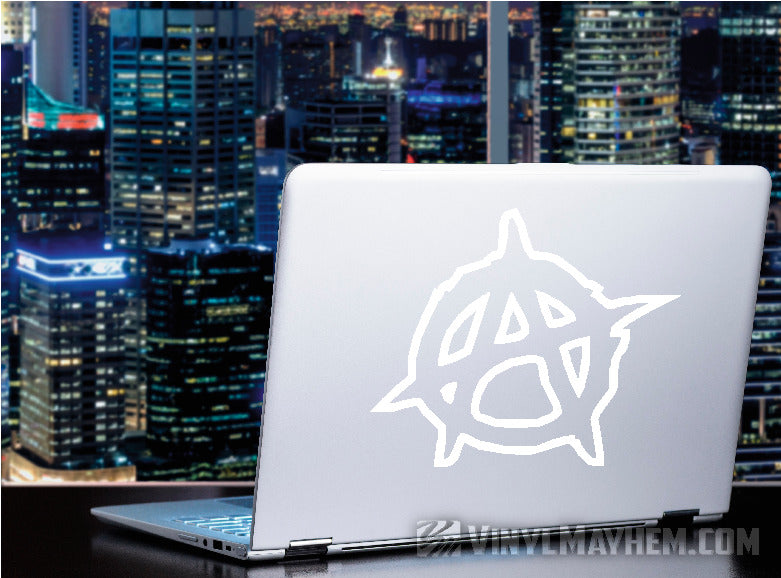 Anarchy outlined vinyl sticker online