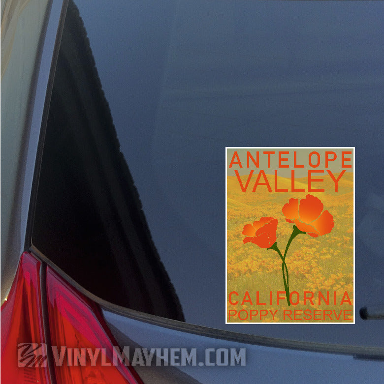 Antelope Valley California Poppy Reserve sticker