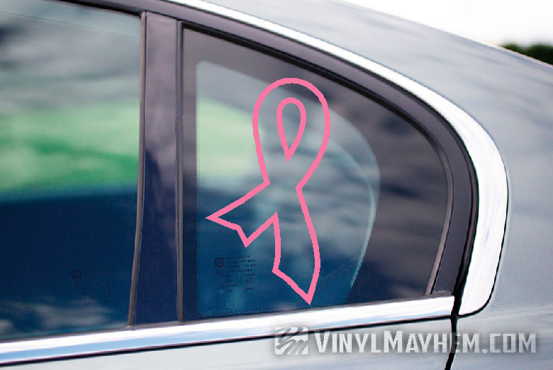 Awareness Ribbon Outline vinyl sticker online