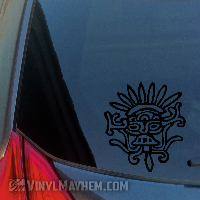 buy best bAztec Mask vinyl sticker