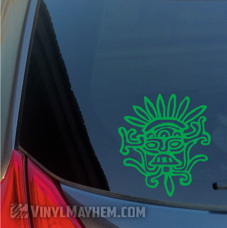 Aztec Mask vinyl stickers online