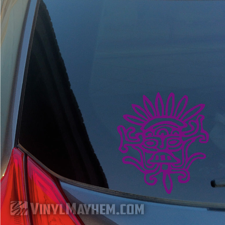 Aztec Mask vinyl sticker