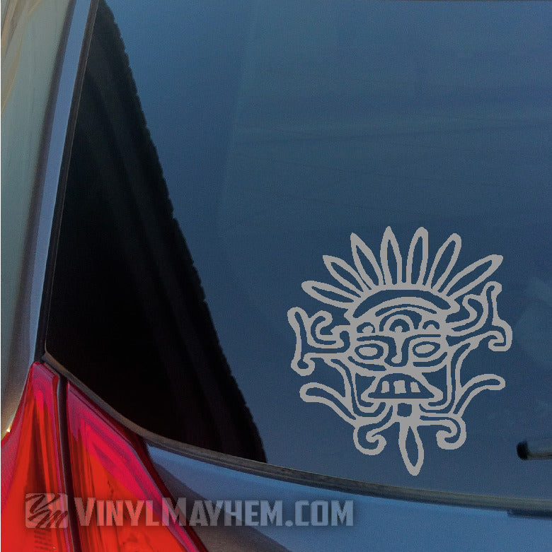 buy Aztec Mask vinyl stickers online