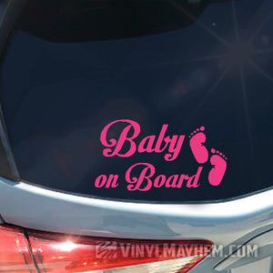 Sticker Bébé à Bord Cars - Makrea Stickers