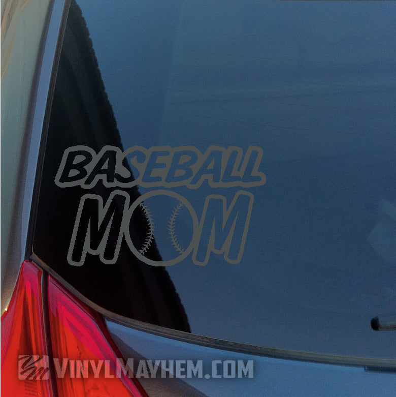 shop Baseball Mom vinyl sticker online
