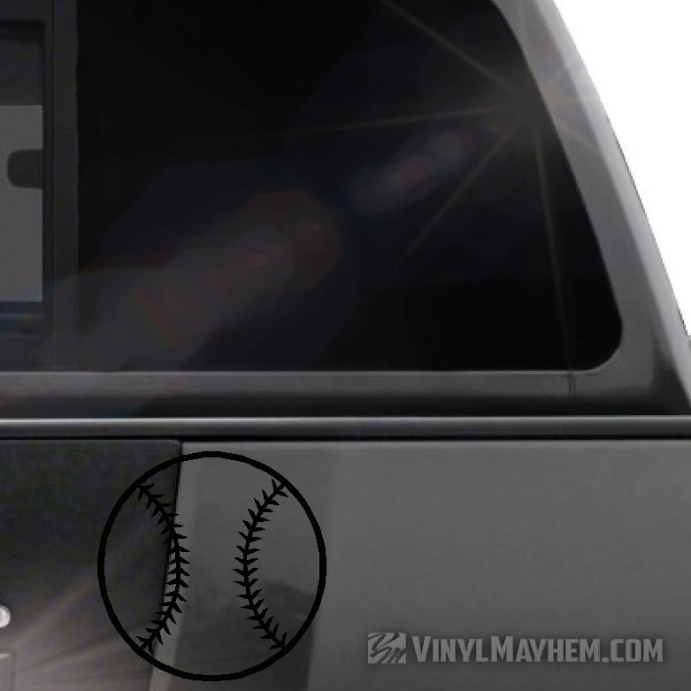 buy Baseball outline vinyl stickers