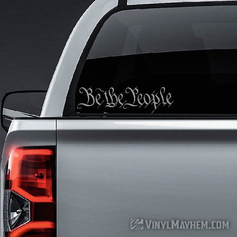 shop online Be The People vinyl stickers