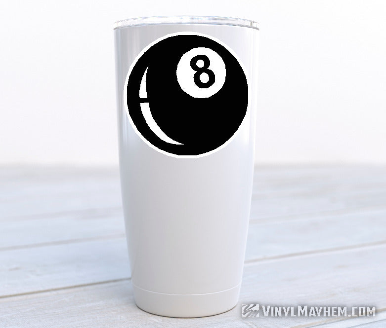 Billiards 8 Ball vinyl sticker
