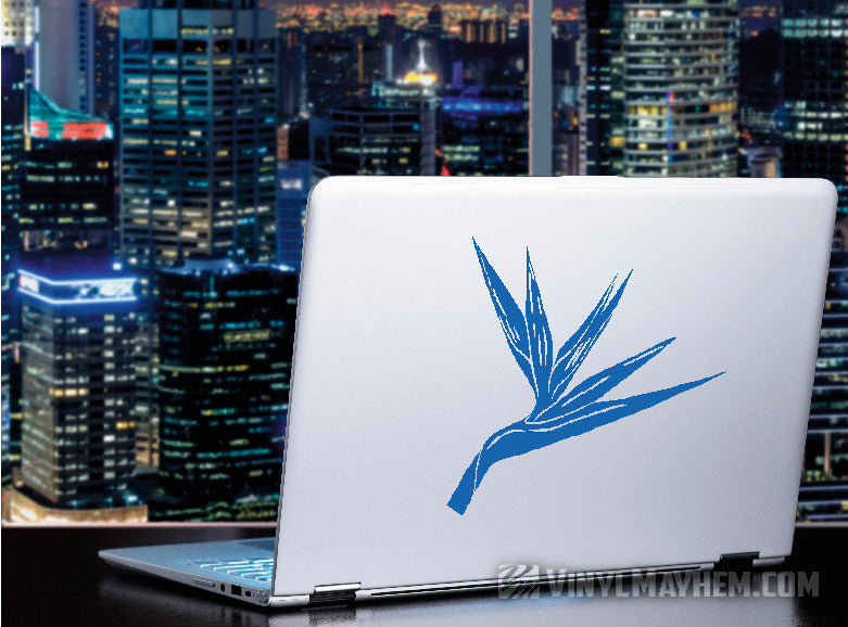 shop Bird of Paradise flower vinyl sticker
