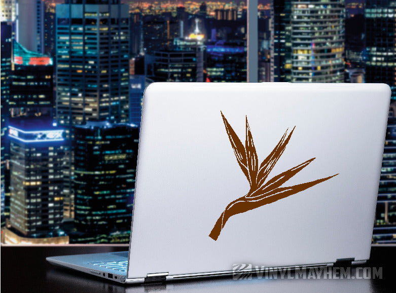 buy Bird of Paradise flower vinyl sticker