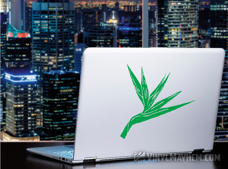 buy Bird of Paradise flower vinyl sticker online