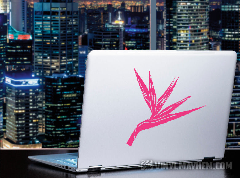 Bird of Paradise flower vinyl stickers online