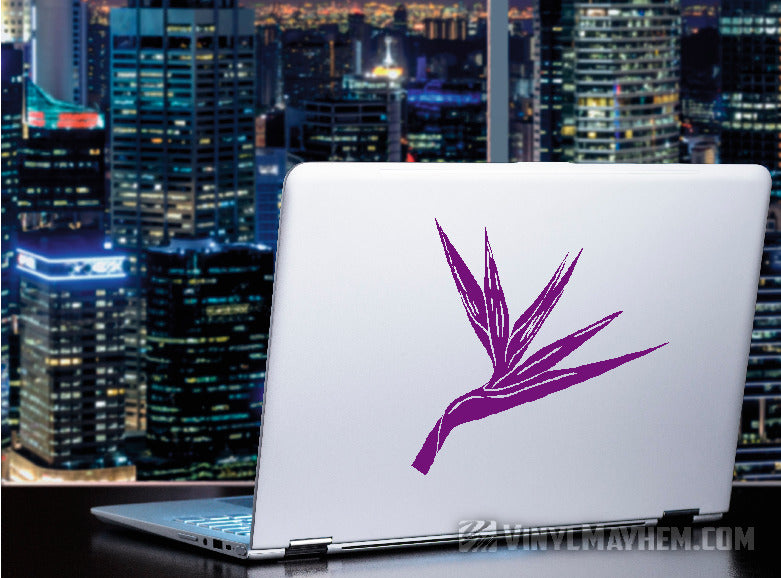 Bird of Paradise flower vinyl stickers online