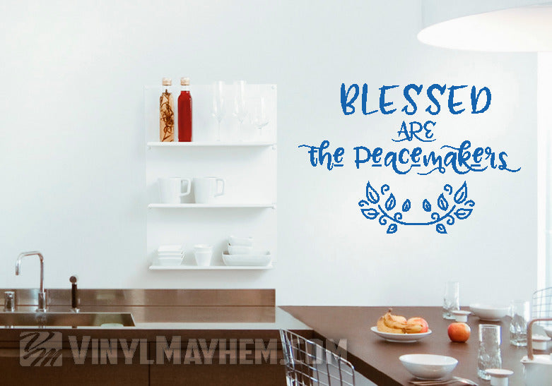 buy Blessed Are The Peacemakers vinyl sticker