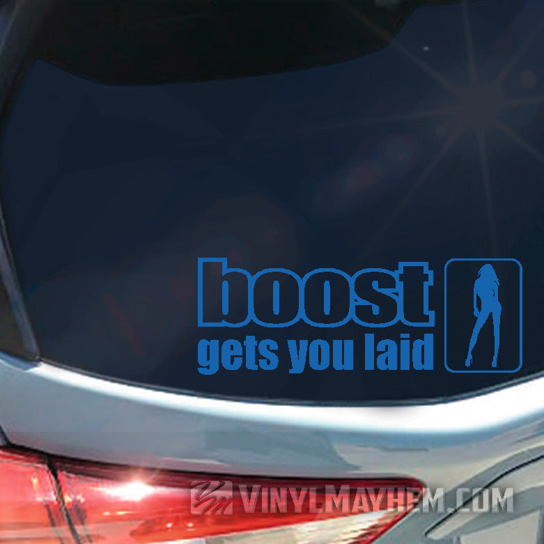 buy Boost Gets You Laid vinyl sticker
