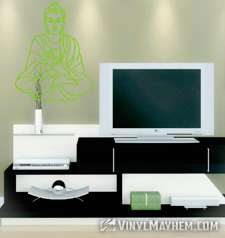 buy Buddha seated vinyl stickers