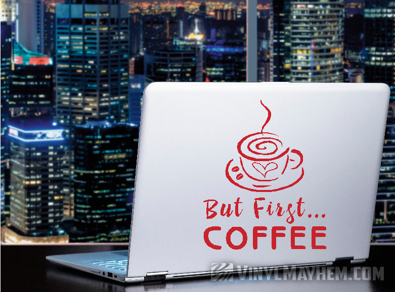 shop Coffee vinyl stickers