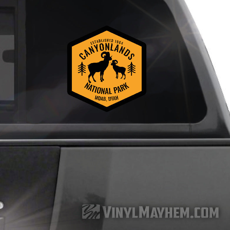 Canyonlands National Park Bighorn Sheep sticker