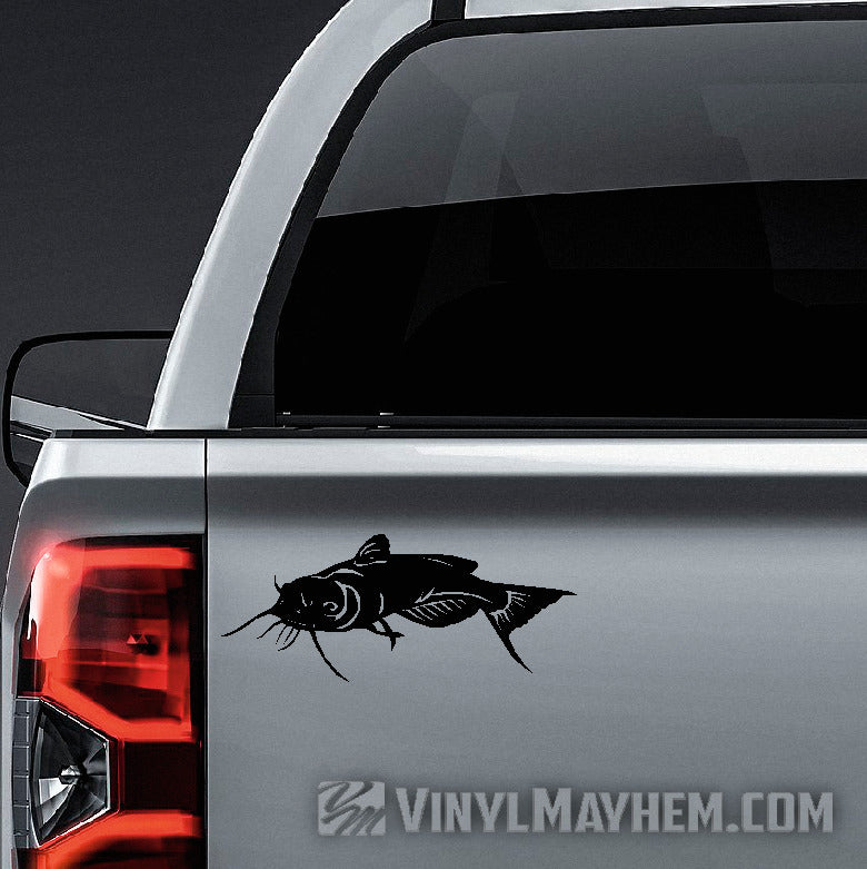 Angry Catfish Sticker Stickers Catfish Car Pvc Catfish