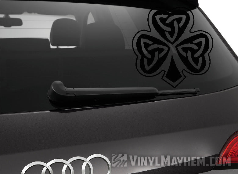 Celtic Shamrock vinyl stickers