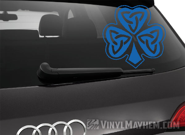 Celtic Shamrock vinyl sticker | Irish Heritage Lucky Decals - Vinyl Mayhem