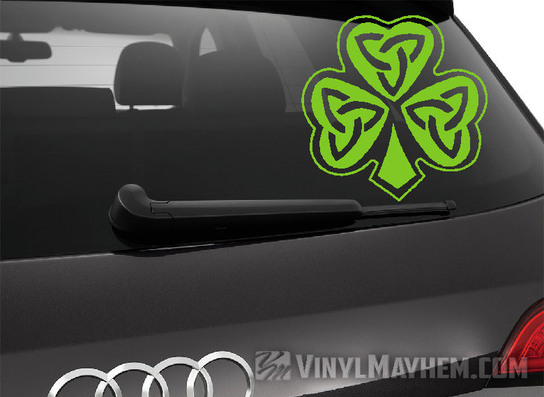 buy Celtic Shamrock vinyl sticker