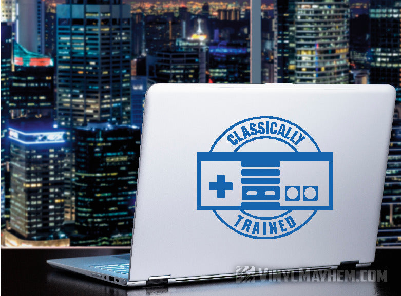 Classically Trained NES Controller vinyl sticker online