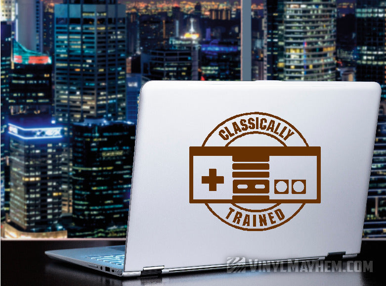 Classically Trained NES Controller vinyl sticker online