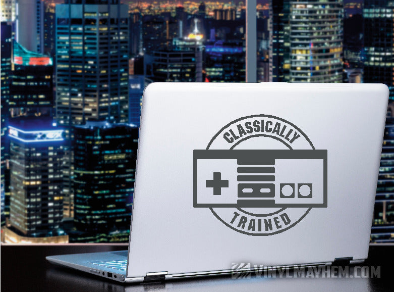onlineClassically Trained NES Controller vinyl sticker