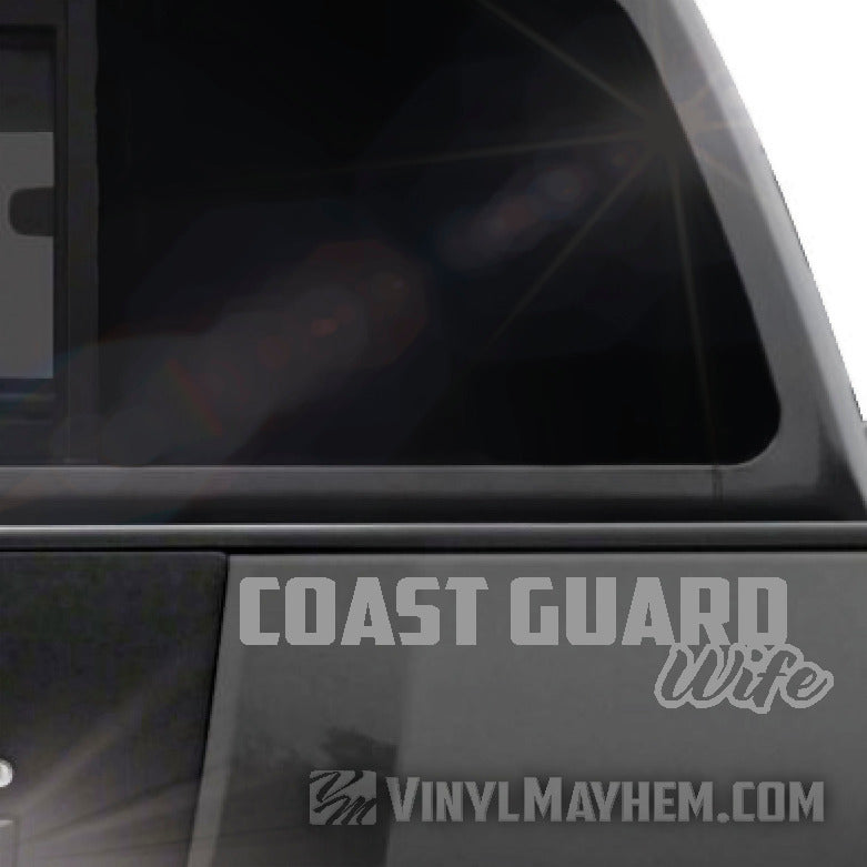 Coast Guard Wife vinyl stickers online