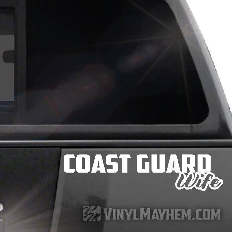 coast guard window decals