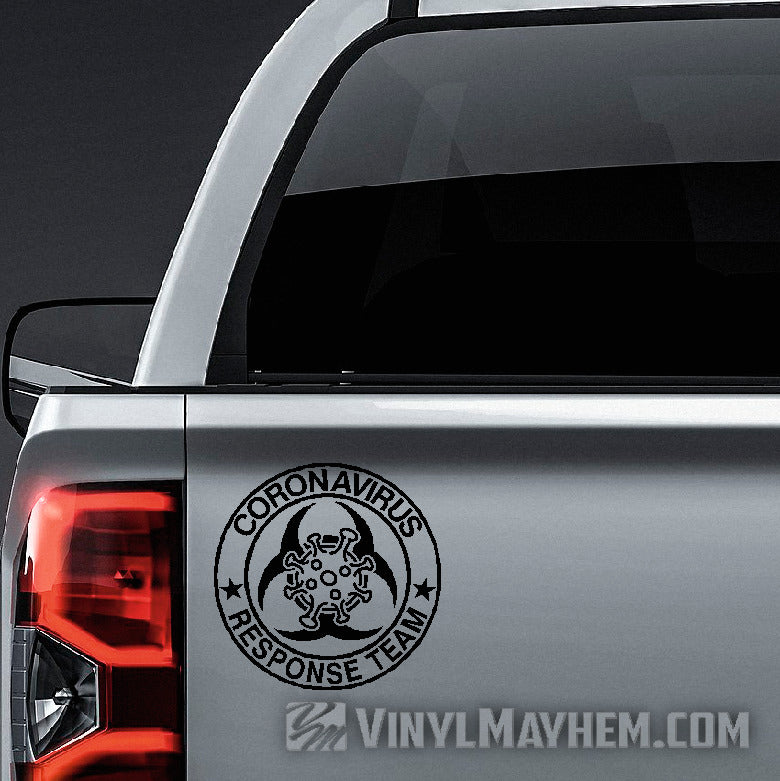 Corona Virus Response Team vinyl stickers