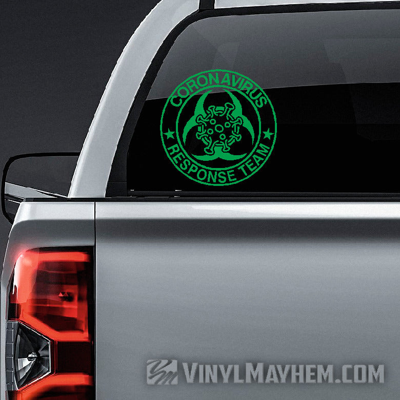 Corona Virus Response Team vinyl sticker online