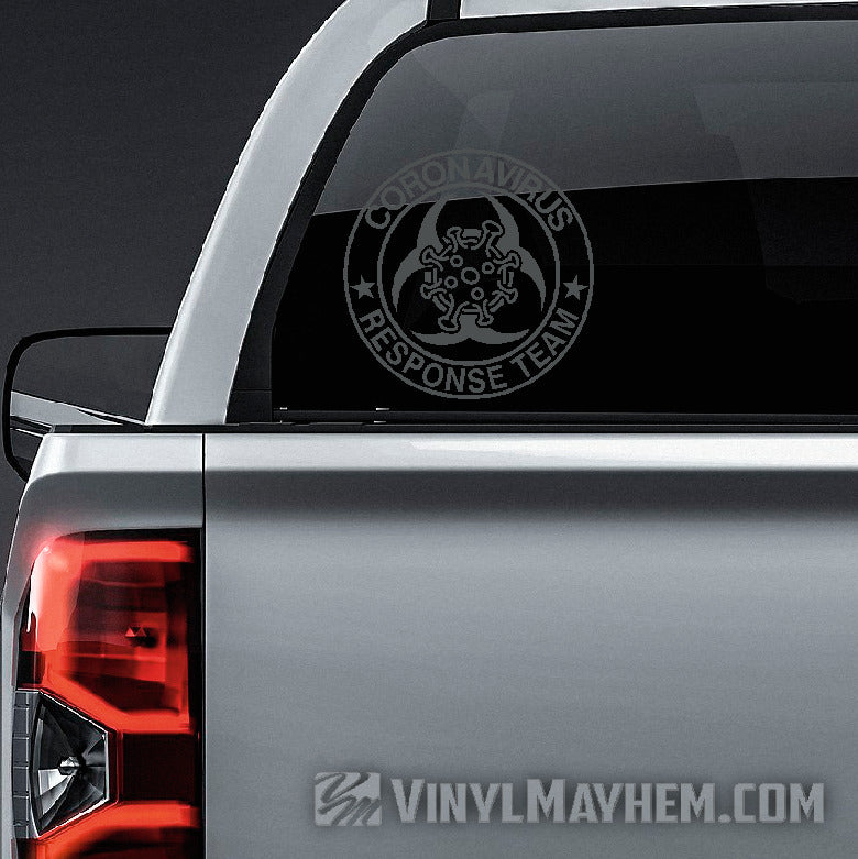 Corona Virus Response Team vinyl sticker