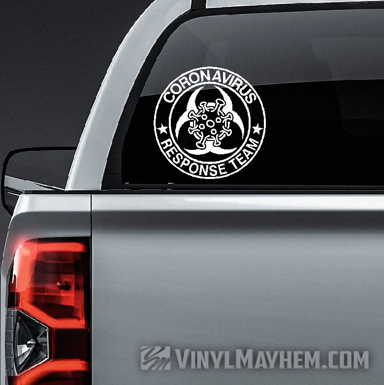 Corona Virus Response Team vinyl sticker