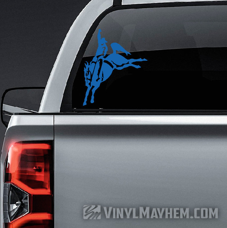 Cowboy Bronco vinyl stickers online