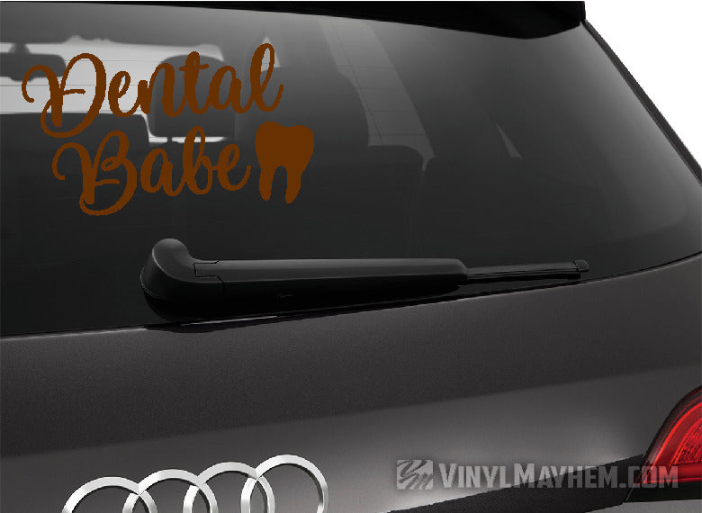 Dental Babe vinyl sticker
