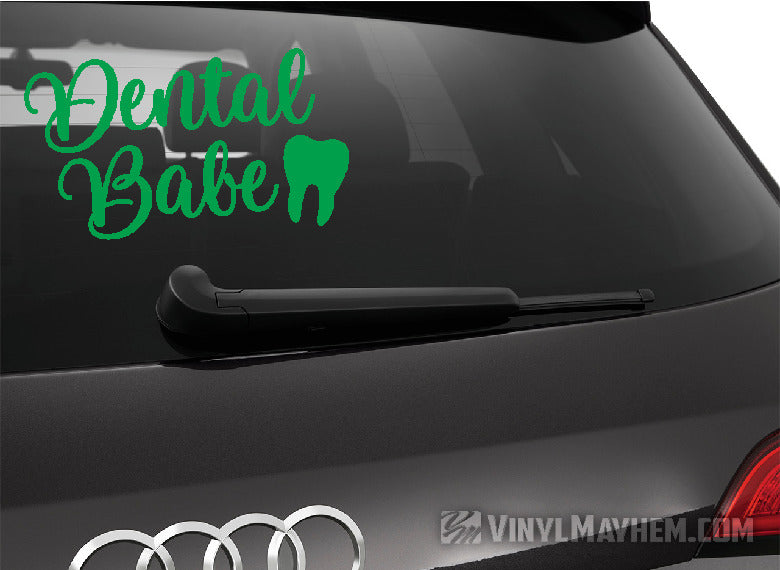 Dental Babe vinyl sticker