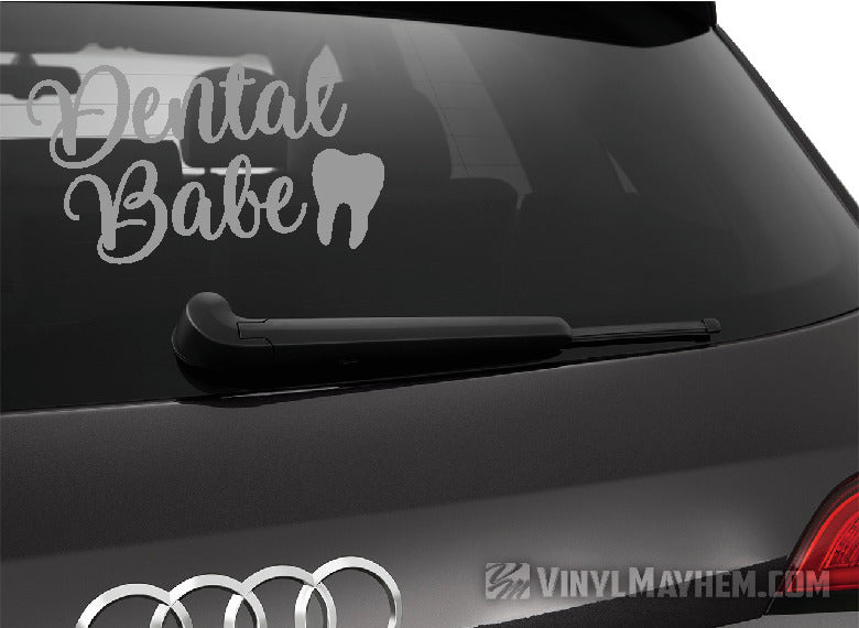 Dental Babe vinyl sticker