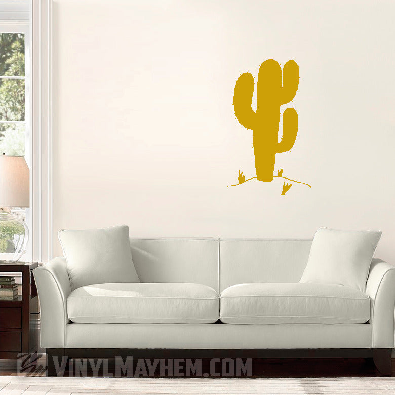 Desert Cactus vinyl sticker