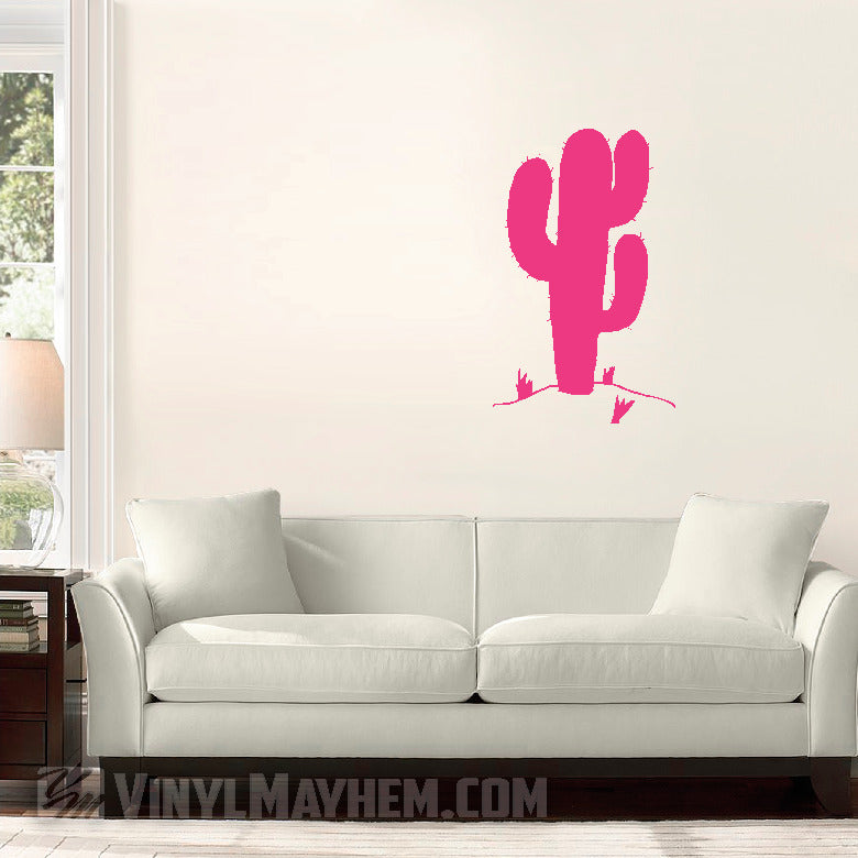 Desert Cactus vinyl sticker