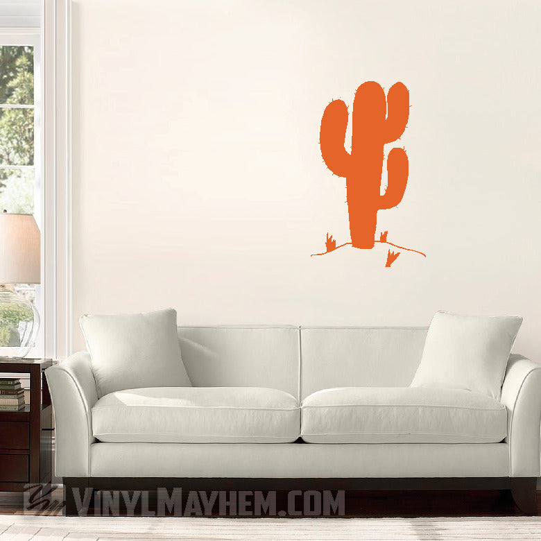 Desert Cactus vinyl sticker