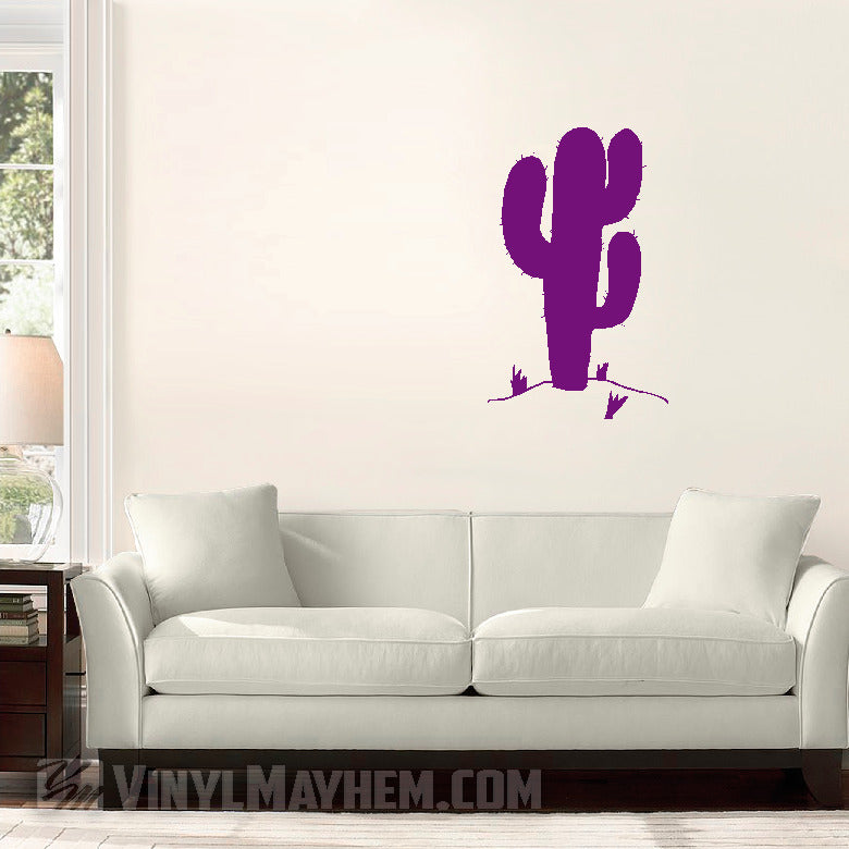 Desert Cactus vinyl sticker