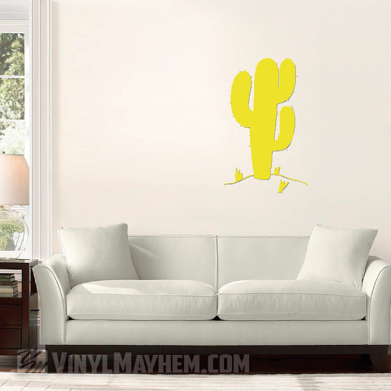 Desert Cactus vinyl sticker